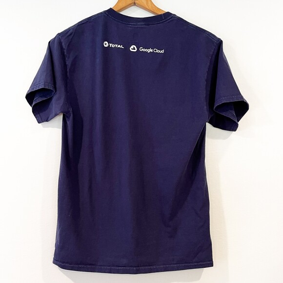 Blue T-Shirt Google Cloud Total Medium Cotton Tagless Tech Computer - Picture 2 of 5